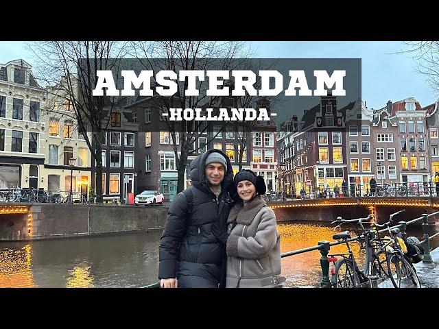 Amsterdam Vlog - Özgürlükler Şehri | Hollanda (4K)