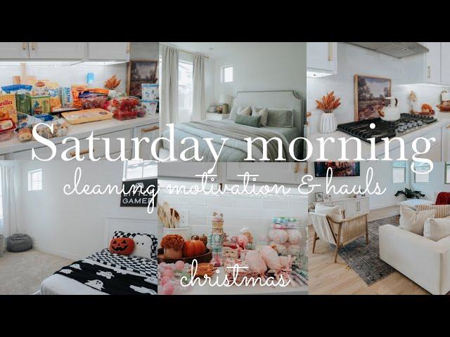  NEW SATURDAY MORNING CLEANING MOTIVATION & HAULS || clean with me || house reset