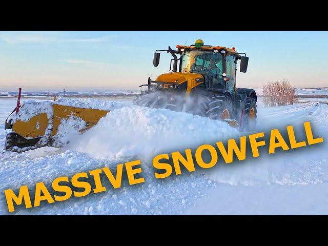 Massive November Snowstorm Cleanup