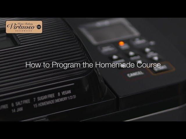 How to Program the Homemade Course