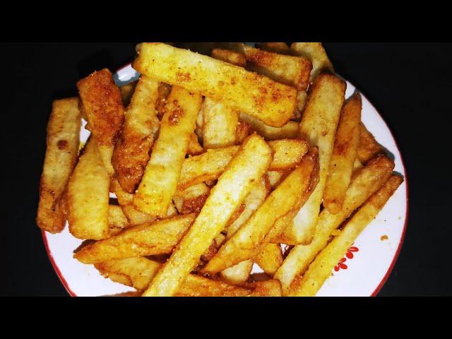 French fries recipe/How To Make crispy french fries at home/How to make french fries for potatos