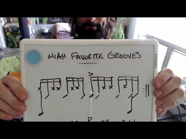 Gadd-a-Diddle Groove Pattern - Another One of Many - Miah Favorite Grooves