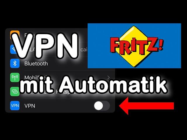 Fritzbox VPN für iOS iPadOS on demand (automatische Aktivierung und Deaktivierung des VPNs)