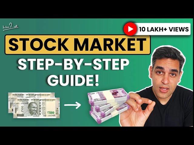 STOCK MARKET INVESTING for BEGINNERS! | Investment Tips 2023 | Warikoo Hindi