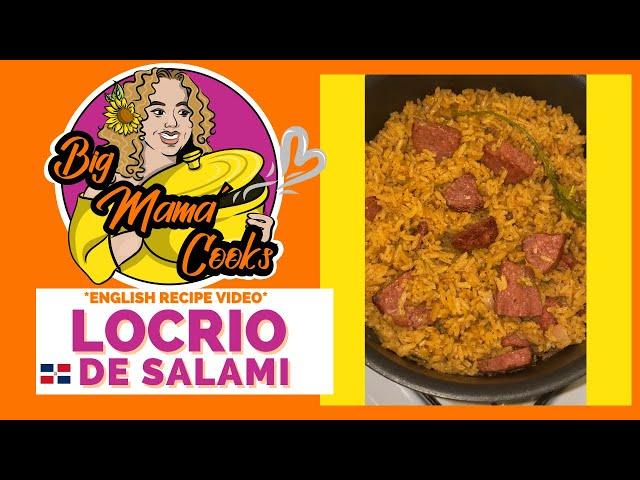 Locrio de Salami | *ENGLISH VIDEO #bigmamacooks #locrio