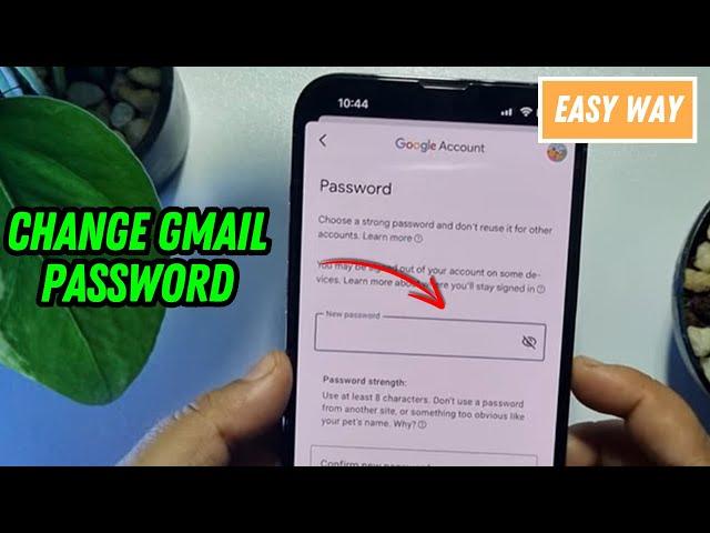 How To Change Gmail Password iPhone | Updated