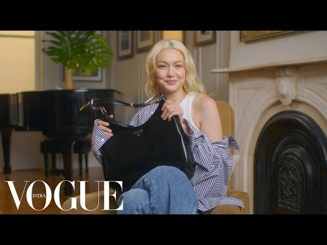 Inside Gigi Hadid's Prada Bag | Vogue India