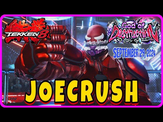 Tekken 8 ▰ (JoeCrush) JACK-8 - God of Destruction - Ranked Matches SEPTEMBER 29, 2024