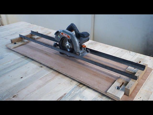 Making A Simple DIY Circular Saw Guide Rail - Best Circular Saw Ideas