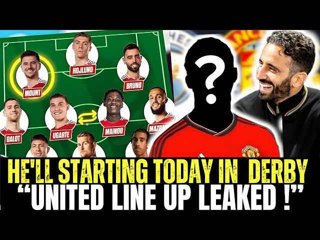 BREAKINGMANCHESTER UNITED’S SECRET TACTICS FOR CITY CLASH EXPOSED! ||Leaked Before Derby! #mufcnews