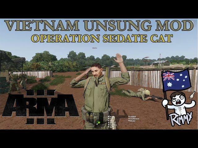 ArmA 3 Vietnam Unsung Mod - Operation Sedate Cat w/ SOCOMD