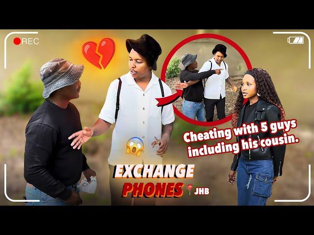 Making couples switching phones for 60sec   SEASON 3 SA EDITION | EPISODE 201 |