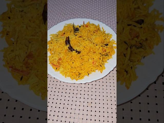 Tomato rice recipe #tomatorice #southindianfood #food #yummyfood #recipe #trending #youtubeshorts