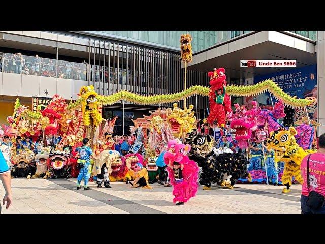 2024 World Dragon & Lion Dance Extravaganza - Malaysia Edition #世界龍獅日 @ Lalaport BBCC #馬來西亞龍獅節