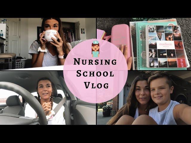 FIRST WEEK OF NURSING SCHOOL | VLOG