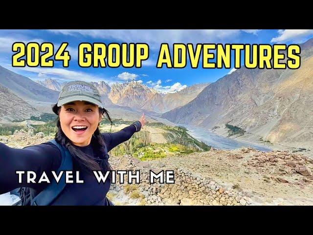 TRAVEL WITH ME!  2024 Group Adventure Trip Announcement