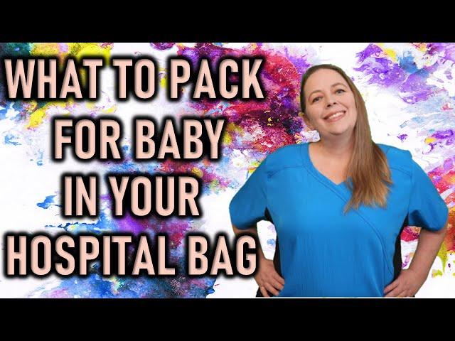 What To Pack In Your Hospital Bag For Baby | Hospital Bag Packing List | Hospital Bag Checklist