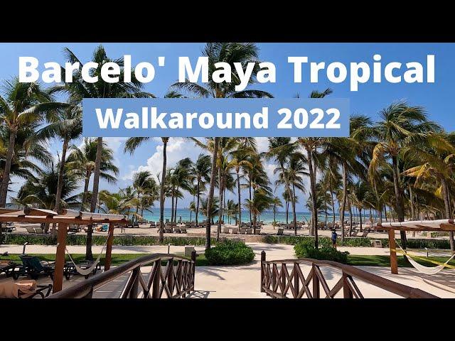 Barcelo' Maya Tropical Walkaround Mexico Beach Vacation All-Inclusive