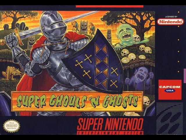 SNES Super Ghouls 'n Ghosts Video Walkthrough