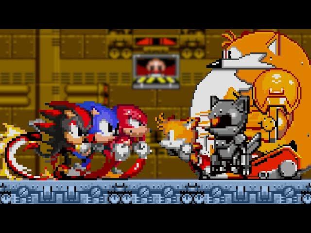 Team Sonic 2 VS Evil Tails Team