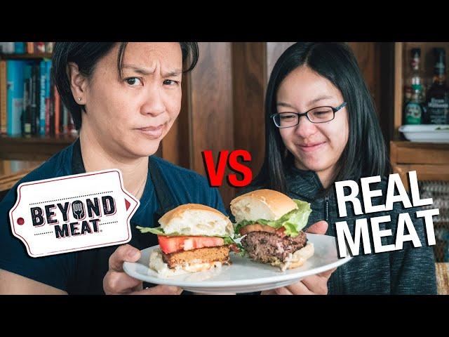 BEYOND MEAT burger vs. REAL burger: Worth It?