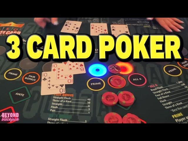 3 CARD PRIME POKER in Las Vegas
