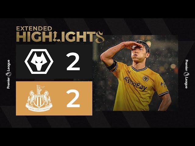 Hwang scores as Wolves fightback for a point | Wolves 2-2 Newcastle United | Extended Highlights