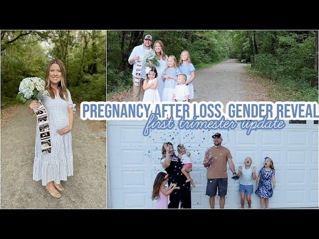 FIRST TRIMESTER UPDATE + GENDER REVEAL + APPOINTMENT | SPEND THE DAY WITH ME | PREGNANCY AFTER LOSS