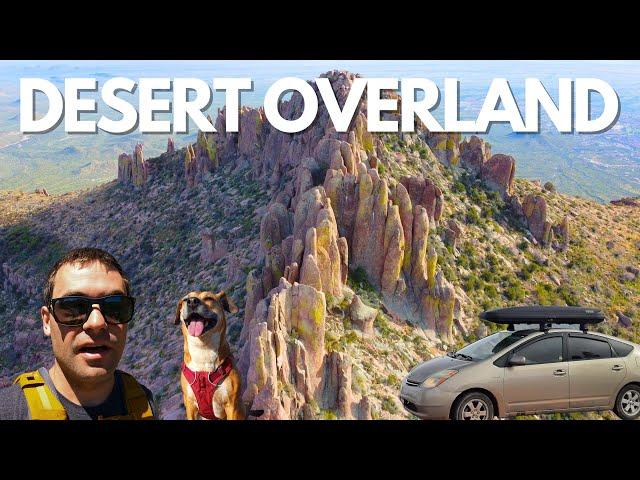 Living in a Car: BACK IN THE WILD WEST! Spring Time in The Desert: Superstition Mountain