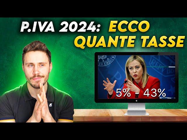 P. IVA: Quante tasse si pagano In Italia nel 2024?