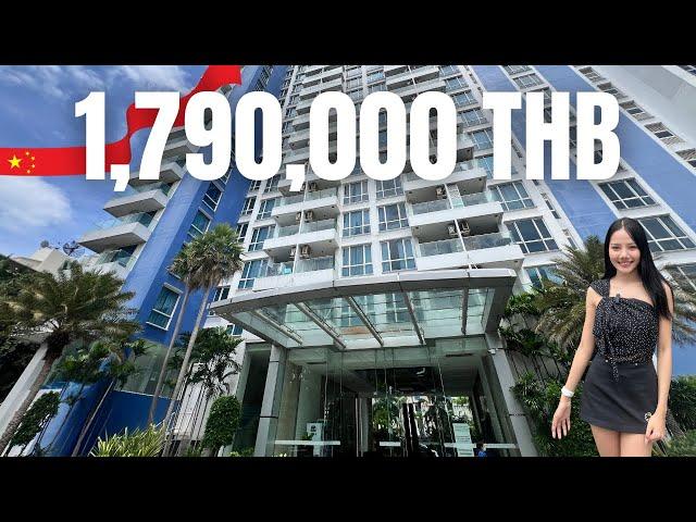 The Cliff Residence Condo for  Sale / Partly Pattaya Sea View and Mountain View