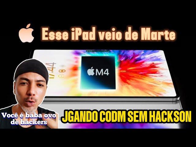 JOGANDO COD MOBILE NO IPAD PRO SEM SCRIPT SEM HACK