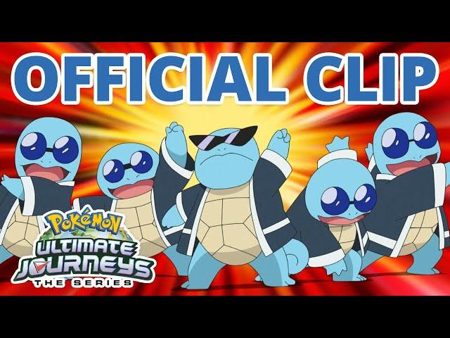 Squirtle Squad to the Rescue! | Pokémon Ultimate Journeys: The Series | Official Clip