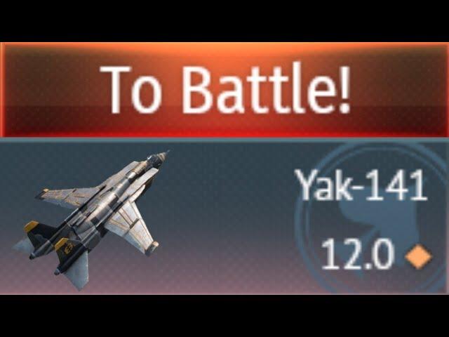 The Yak-141 is an underrated aircraft at a 12.0 rating.