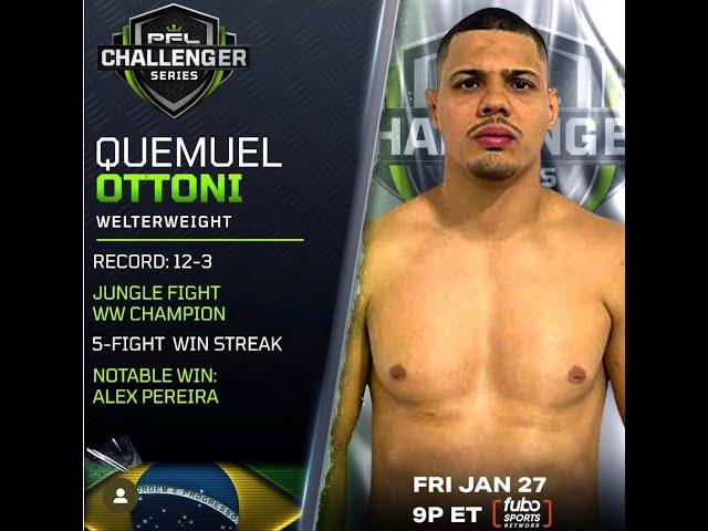 PFL Welterweight Quemuel Ottoni Interview