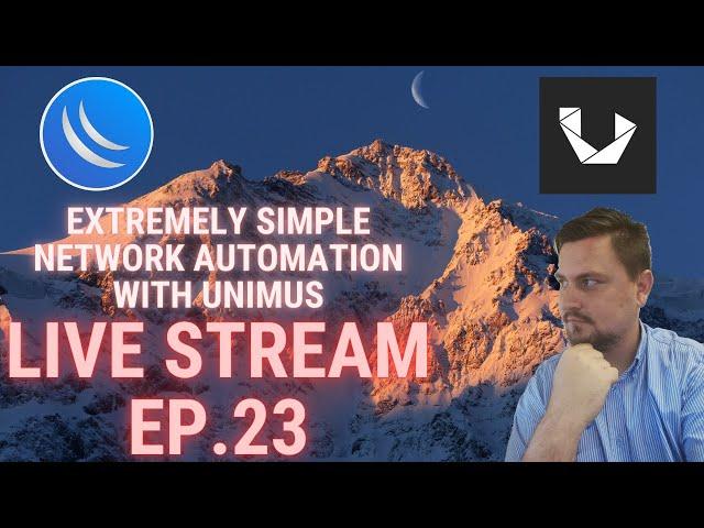  Extremely simple network automation on MikroTik with Unimus (The Network Berg Stream Ep.23)