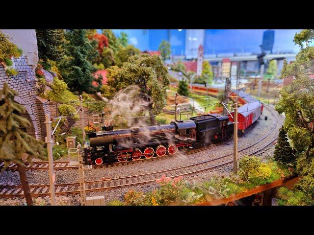 H0 Modelleisenbahn - Dampflok Special mit Sandra und Norbert