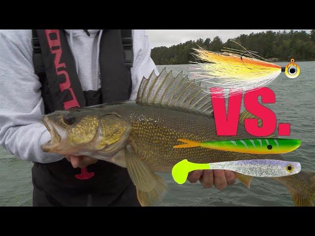 Walleye Jigs: Plastic vs Hair — When and Where!