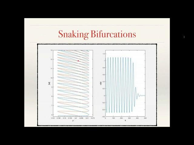 Jason Bramburger: Snaking bifurcations in higher space dimensions