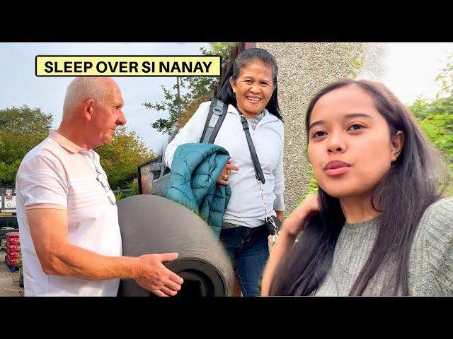 FILIPINA BRITISH LIFE IN UK: NAG SLEEP OVER SI NANAY SA KANYANG BOYFRIEND