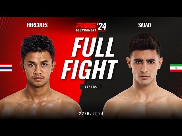 Full Fight l Hercules Wan Kong Ohm MBK vs Sajad Venum Muay Thai I RWS