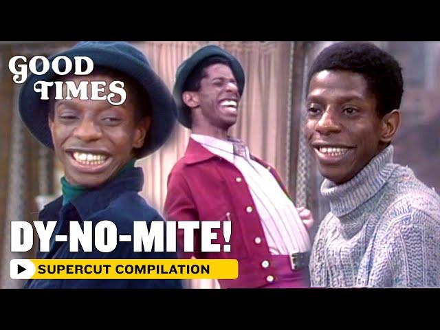 Good Times | Every Time J.J. Says 'DY-NO-MITE!' | Classic TV Rewind