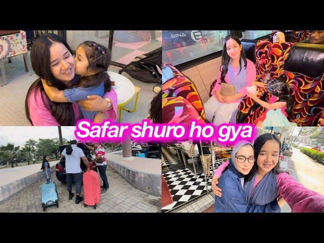 Safar shuro ho gya | new hair colour | Sitara Yaseen vlog