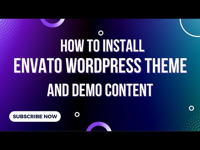 #wordpress How to install worpdress theme | Envato elements theme | Elementor theme