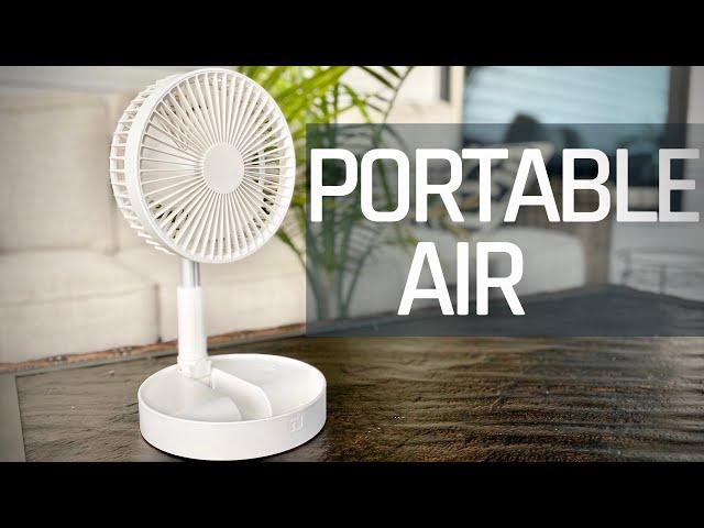 BEST Portable Foldable FAN - Wireless + Rechargeable Full Size