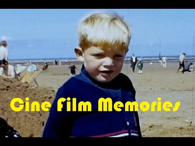 Vintage Llandudno Beach 1960s Home Movie Cine Film