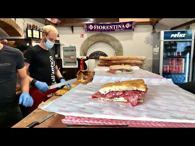 ALL’ANTICO VINAIO FIRENZE  street food Italia