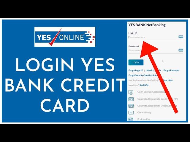 How to Login into Yes Bank Credit Card Account Online 2023?