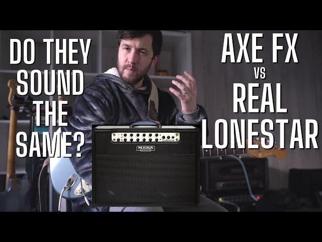AXE FX vs REAL Mesa Boogie Lonestar - Can YOU Hear the Difference?
