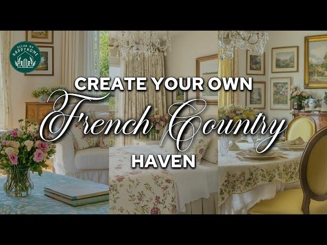 (NEW) French Countryside Interiors: A Guide for Infusing Your Space with French Country-style Flair